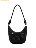 Túi Đeo Vai Guess Adelasia Top Zip Shoulder Bag Black - SKU: QL965818 