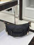  Túi Xách Michael Kors Merritt Small Signature Logo Convertible Shoulder Bag - 35R6G0WC1B - Black 