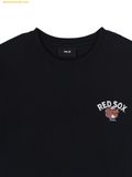  Áo Phông MLB Oversized short-sleeve T-shirt featuring Mega Bear back graphic Boston Red Sox Black 3ATSE0263-43BKS 