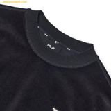  Áo Sweat Crop MLB Women's Basic Velvet Crop Man-to-Man LA (Black) 3FMTB0924-07BKS 