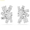 Bông Tai Swarovski Mesmera stud earrings Mixed cuts, Flower, White, Rhodium plated - 5737462 