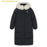  Áo Khoác Phao Dài MLB Curve Long Down New York Yankees 3FDJB1246-50BKS - Đen 