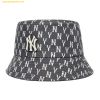  Mũ Bucket MLB Monogram Classic Reversible Bucket Hat NY (Đen) - 3AHTM022N-50BKS 