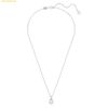  Dây Chuyền Swarovski Birthstone pendant Square cut, April, White, Rhodium plated 5651704 