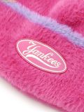  Mũ Len MLB Fur Mid Beanie NY (Magenta) 3ABNBM446-50MAS 