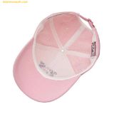  Mũ Lưỡi Trai MLB Sportive Varsity Emblem Unstructured Ball Cap - 3ACPV094N-45PKM Màu Hồng Phom Cứng 