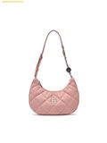  Túi Đeo Vai MLB Basic Quilted PU Hobo Bag LA Dodgers L.Pink 3ABQBQ16N-07PKL 
