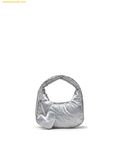  Túi Đeo Vai MLB Basic Sporty Stitch Mini Hobo Bag New York Yankees 3ABQSM16N-50SIS Silver 