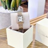  Đồng Hồ Michael Kors Petite Emery Pavé Gold-Tone Watch MK4826 