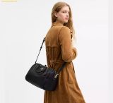  Túi Trống Coach Rowan Large Satchel Bag Black CV960 