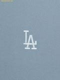  Áo Phông MLB Vintage Denim-like Monogram Big Lux Oversized Short Sleeve T-shirt LA Dodgers D.Skyblue 3ATSM0663-07SBD 