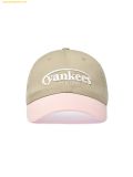  Mũ Lưỡi Trai MLB Jelly Color Block Unstructured Ball Cap NY (Beige) - 3ACPV325N-50BGS 
