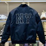  Áo Khoác Bomber New Era Varsity Jacket NY Đen 