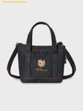  Túi Tote Mini WHOAU Steve Denim Mini Tote Bag Indigo WHBGG2323A 