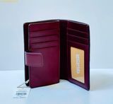  Ví Gập Bucket Michael MK Jet Set Medium Logo Wallet Đỏ Logo 