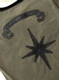  Áo Bad Blood Cosmo Bad Patch Ringer T-Shirt - Khaki w-tee25-089 