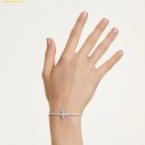  Lắc Tay Swarovski Ariana Grande x Swarovski bracelet Mixed cuts, Flower, Multicolored, Rhodium plated 5749187 