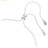  Vòng Tay, Lắc Tay SWAROVSKI Hyperbola bracelet Infinity and heart, White, Rhodium plated 5524421 