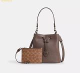  Túi Đeo Chéo Coach Rowan Bucket Bag Dark Stone CBH06 