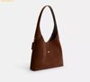  Túi Đeo Vai Coach Brooklyn 28 Warm Brown Suede Shoulder Bag CW637 