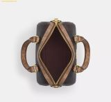  Túi Trống Coach Rowan Satchel Bag In Blocked Signature Canvas CAB16 