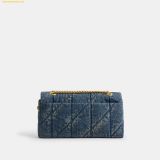  Túi Xách Coach Tabby Shoulder Bag 26 In Regenerative Cotton Denim With Quilting Dark Indigo CCX38 