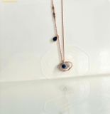  Vòng Tay, Lắc Tay Swarovski Symbolica bracelet Crystal pearl, Clover, evil eye and horseshoe, Blue, Gold-tone plated 5692162 