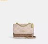  Túi Đeo Chéo Coach Klare Crossbody Bag In Blocked Signature Canvas CY678 Sand Tan 
