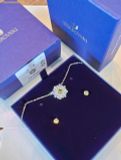  Bộ Dây Chuyền Và Lắc Tay Swarovski Idyllia set Mixed cuts, Sun, Yellow, Mixed metal finish 5616267 