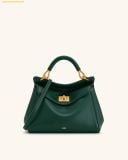  Túi Xách JW PEI Lucia Classic Top Handbag Dark Green 