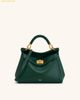  Túi Xách JW PEI Lucia Classic Top Handbag Dark Green 