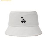  Mũ Bucket MLB Basic Bucket Hat LA (White) 3AHT7804N-07WHS Trắng 