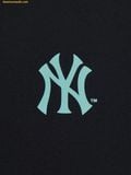  Áo Phông MLB Basic Street Color Letter Oversized Short Sleeve T-shirt New York Yankees 3ATSB1563-50BKS Black 