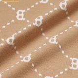  Áo Polo MLB Women's Diamond Monogram Jacquard Collar T-Shirt BOS (L.Camel) 3FPQM0243-43CAL 