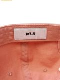  Mũ Lưỡi Trai MLB Varsity Cursive Washed Stitch Unstructured Ball Cap NY D.Peach 3ACPV025N-50PCD 
