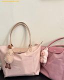  Túi Tote Longchamp Le Pliage One M Beige - Canvas 