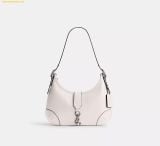  Túi Đeo Vai Coach Hamptons Hobo Bag Chalk CW642 