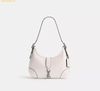 Túi Đeo Vai Coach Hamptons Hobo Bag Chalk CW642