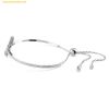  Lắc Tay , Vòng Tay Swarovski Iconic Swan Bangle Swan, White, Rhodium Plated 5649772 