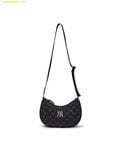 Túi Đeo Vai MLB Diamond Monogram Denim JQD Hobo Bag New York Yankees 3ABQMV45N-50BKS (Màu Đen) 