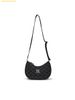 Túi Đeo Vai MLB Diamond Monogram Denim JQD Hobo Bag New York Yankees 3ABQMV45N-50BKS (Màu Đen)