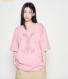  Áo Phông ADLV Solo Rabbit Alien Hồng 