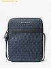 Túi Đeo Chéo Nam Michael Kors Cooper Signature Logo Flight Bag 37F2LCOL6J Navy