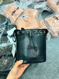  Túi Đeo Chéo MLB Argyle Monogram New York Yankees Bucket Bag 7ACRMD65N-50BKS Đen 
