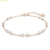  Lắc Tay Swarovski Remix Collection strand Round cut, White, 18K rose gold finish 5664055 