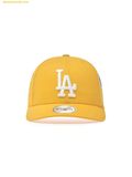  Mũ lưỡi Trai MLB Signature All-Over Patch Structure Ball Cap LA Dodgers 3ACPB316N-07MSS Mustard 