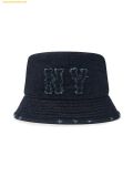  Mũ Bucket MLB Basic Coopers Denim Bucket Hat NY (Indigo) 3AHTDS24N-50INS Đen 