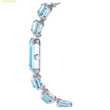  Đồng Hồ Swarovski Watch Octagon cut bracelet, Blue 