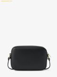  Túi Đeo Chéo Michael Kors Jet Set Small Pebbled Leather Camera Crossbody Bag Black 