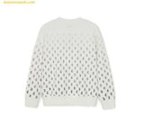  Áo Sweater MLB Classic Monogram Gradient Overfit Man-to-Man 3AMTM0744-43CRS - Trắng 